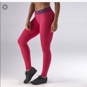 Gymshark Cranberry Fit Leggings, Medium